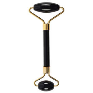 Gemstone Face Rollers: Gemstone Face Roller - Black Obsidian