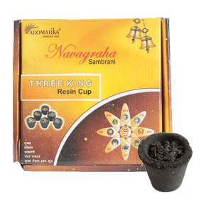 Resin Cups Box Of 12: Box of 12 Resin Cups - Three Kings