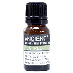 Organic Essential Oils 10ml: Tea Tree Organic Essential Oil - 10ml