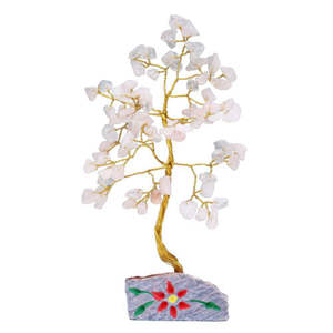 Indian Gemstone Trees: Indian Gemstone Tree - Rose Quartz 80 Stone