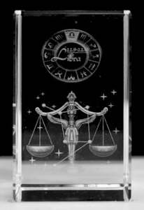Laser Crystal Block - Libra