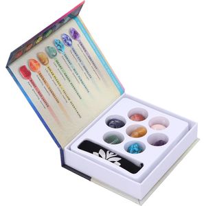 Crystal Healing: Sacred Chakra Wellness Stones Kit