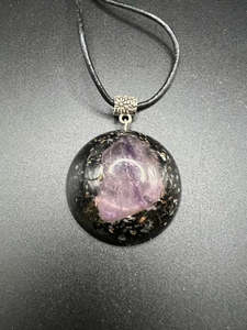 Orgonite Power Pendant - Power Block in Dome