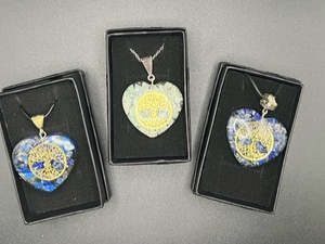 Orgonite Power Pendants: Orgonite Power Pendant - Heart Tree of Life