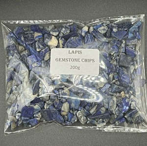 Gemstone Chips And Stones: Lapis Gemstone Chips - 200g