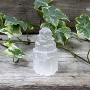 Selenite Wands Shapes: Natural Selenite Tower - 5cm