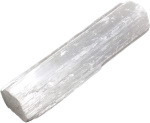Selenite Stick Raw Crystal - Natural Stone approx 10cm