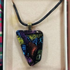 Glass Necklace - Multicolour