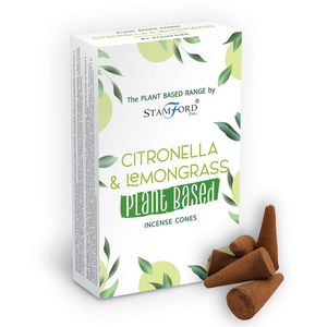 Plant Based Incense Cones: Plant Based Incense Cones - Citronella & Lemongrass