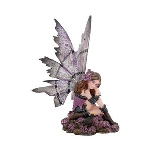 Fairy Models Gifts: Heather 15cm Dark Fairy and Raven Figurine