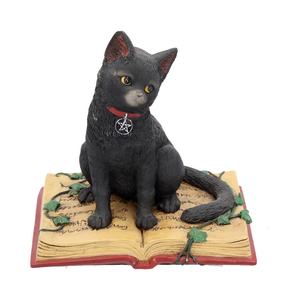 Wiccan And Celtic Models Gifts: Eclipse 12cm Black Cat on Spell Book