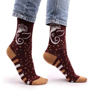 Hop Hare Bamboo Socks: Hop Hare Bamboo Socks - Ganesha S/M & M/L