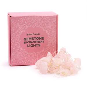 Gemstone Enchantment Lights Illuminate With Nature: Gemstone Enchantment Lights - Rose Quartz