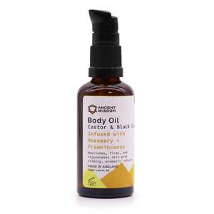 Organic Body Oils 50ml: Organic Body Oil 50ml - Rosemary and Frankincense