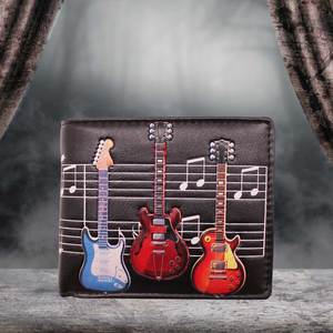 Embossed Wallets: Wallet - Electric Guitars 11cm