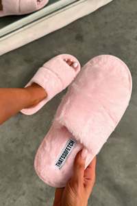 Shoes: Noella Slippers - Pink