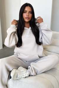 Outerwear: Kaztek Hoodie - Bone