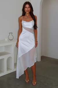 Talena Dress - White