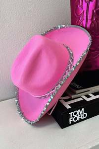 Back In Stock: Austin Cowboy Hat - Pink
