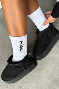 Missy Socks - White/Black