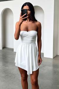 Casual Dresses: Moreno Dress - White