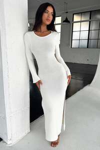 Milos Maxi Dress - White