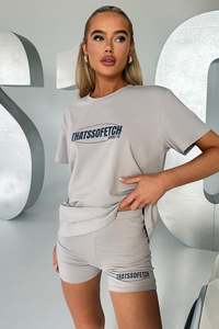 T Shirt Tees: Series 10 Oversized Tee - Grey