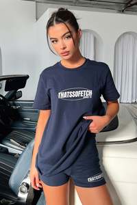 Series 10 Oversized Tee - Navy