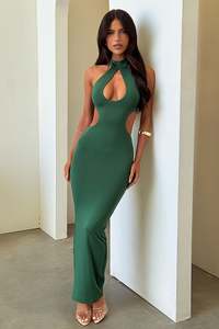 Gianna Maxi Dress - Emerald