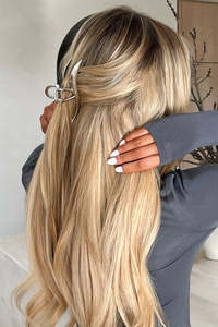 Emiko Claw Clip - Silver