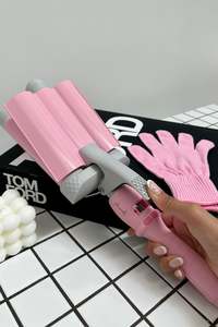 Accessories 1: Mermade Pro Hair Waver - Pink 32MM