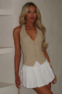 Mikeala Skirt - White