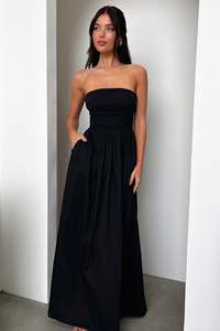 Formal Dresses: Cornell Maxi Dress - Black