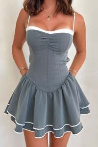 Mini Dresses 1: Yesenia Dress - Grey