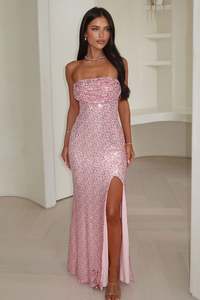 Formal Dresses: Annita Maxi Dress - Pink