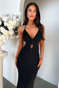 Zaric Maxi Dress - Black