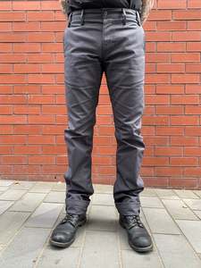 Jeans: Officer Trousers Charcoal