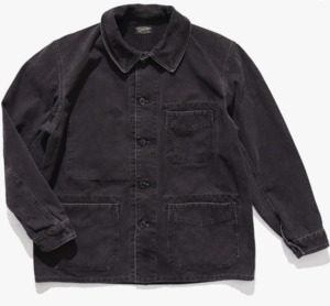 Jackets: French Work Jacket - Black