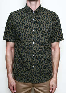 Cheetah Camo Oxford Shirt