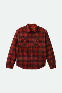 Bowery Quilted Flannel - Red