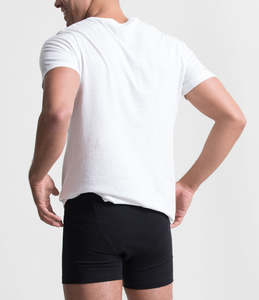 Accessories: Loopwheeled Boxer Brief - Deep Black