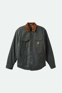 Brixton: Builders Durham Waxed Canvas Lined Jacket