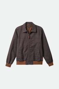 Dillinger Houndstooth Bomber Jacket