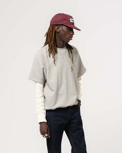 Rocky half sweat - grey marle