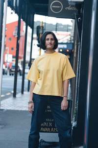 Tops: Mahuna SS Tee - Cornsilk