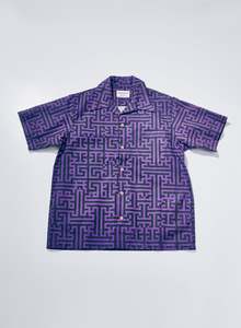Geometric short sleeve shirt