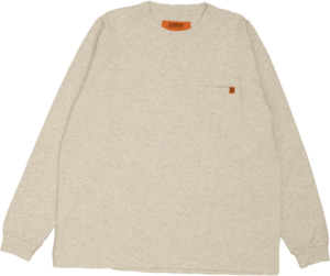 Sweatshirts: U/O Pocket LS tee - Oatmeal