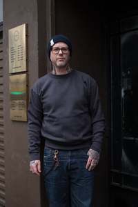 Sweatshirts: Laniakea Crewneck Sweater - Blue Graphite
