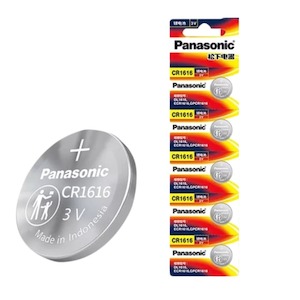 Panasonic CR1616 / DL1616 Watch Batteries (5 Pack)