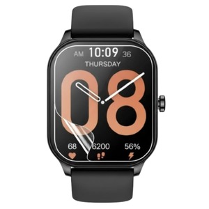 Amazfit Watch: Amazfit Pop 3S (2023) Hydrogel Screen Protector (Pack of 6)